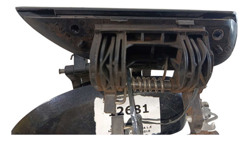 Maçaneta Externa L.e Renault Logan 2018 P/pintar Preto Dianteira/traseira - Imagem 4