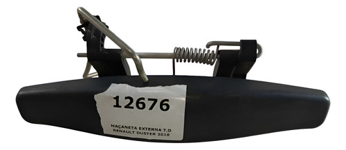 Maçaneta Externa T.d Renault Duster 2018 Preto Traseira