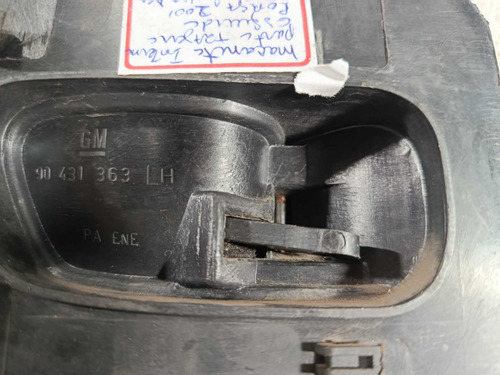 Maçaneta Interna T.e Gm Corsa 2001 90431363 Preto Traseira - Imagem 5