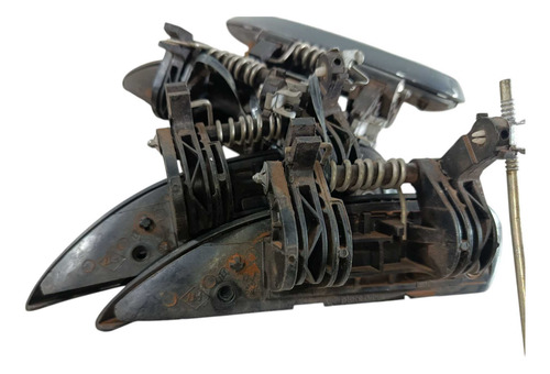 Maçaneta Externa L.d Renault Logan 2018 P/pintar Cinza Dianteira/traseira - Imagem 3