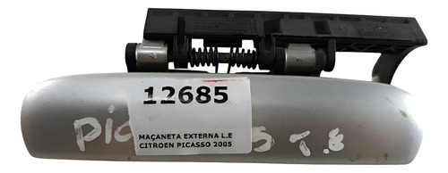 Maçaneta Externa L.e Citroen Picasso 2005 Prata Dianteira/traseira
