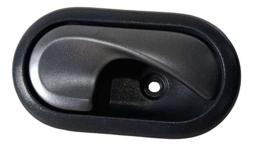 Maçaneta Interna T.d Renault Sandero 08/13 8200606887 Preto Traseira - Imagem 4