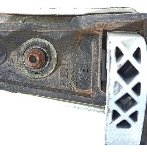 Maçaneta Externa D.e Renault Logan Sandero 2008 8200526154 Branco Dianteira/traseira - Imagem 3