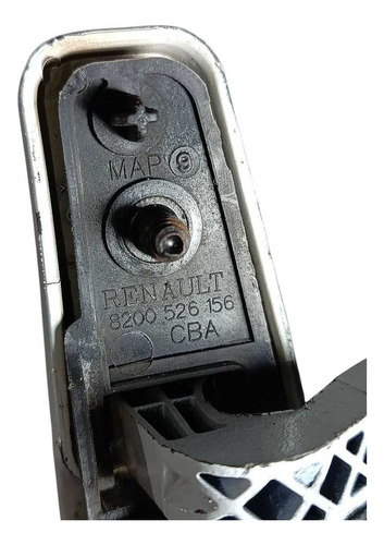 Maçaneta Externa D.d Renault Logan Sandero 8200526156 Branco Dianteira - Imagem 3