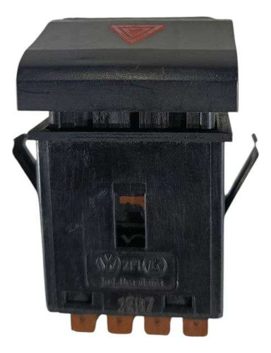 Botão Pisca Alerta Vw Spacefox 06/10 5z0953235 Preto - Imagem 5