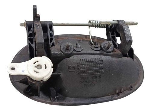 Maçaneta Externa D.e Gm Celta Prisma 2008 2009 2010  Preto Dianteira - Imagem 4