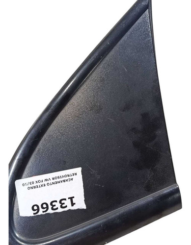 Acabamento Externo Retrovisor Vw Fox 03/10  Preto - Imagem 4
