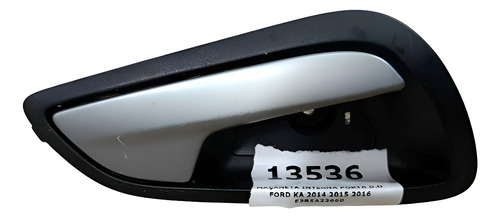 Maçaneta Interna Porta D.d Ford Ka 2014 2015 2016 E3b5a22660 Preto Dianteira