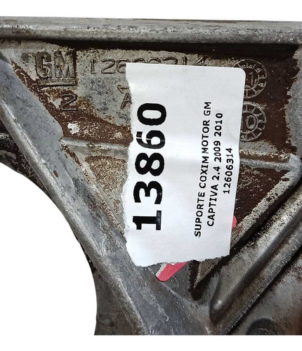 Suporte Coxim Motor Gm Captiva 2.4 2008-2013 12606314 - Imagem 2