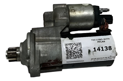 Motor Arranque Vw Jetta 2.0 Tsi 2013 2014 02e911023 - Imagem 1