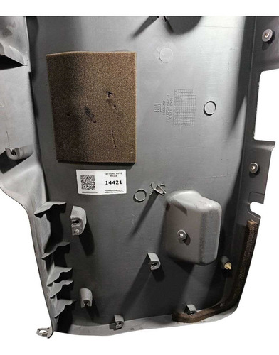 Tampão Traseiro Gm Meriva 03/12 93368634 Preto - Imagem 5