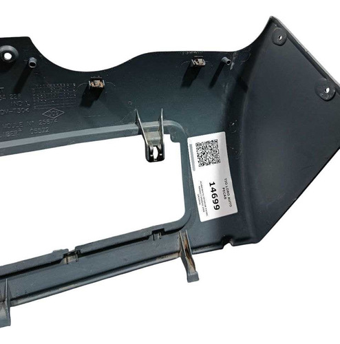 Acabamento Inferior Painel Renault Kangoo 2000 Original Cinza - Imagem 4