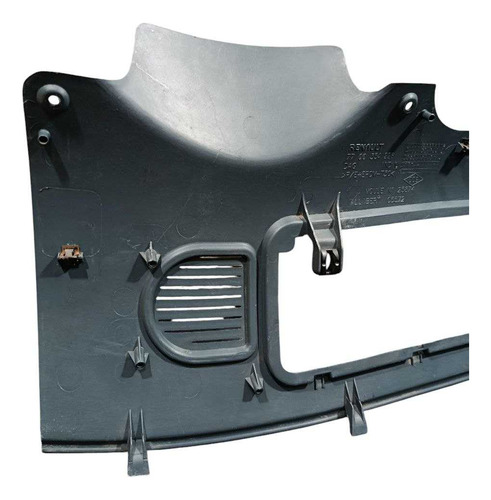 Acabamento Inferior Painel Renault Kangoo 2000 Original Cinza - Imagem 5