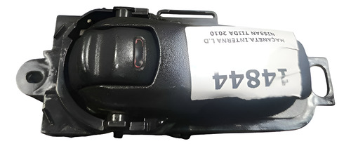 Maçaneta Interna L.d Nissan Tiida 2010 Preto Dianteira