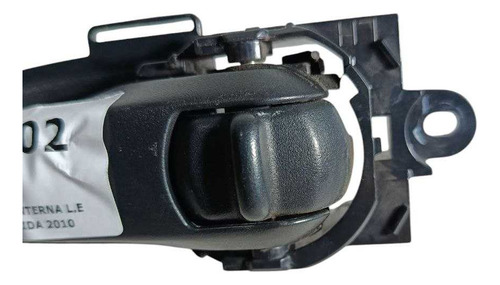 Maçaneta Interna L.e Nissan Tiida 2010 Preto Dianteira - Imagem 3