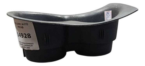 Porta Copos Console Central Chevrolet Blazer 1999 Preto - Imagem 3