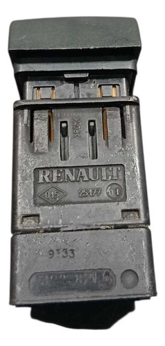 Botão Alerta Renault Kangoo 2000 Original Preto - Imagem 4