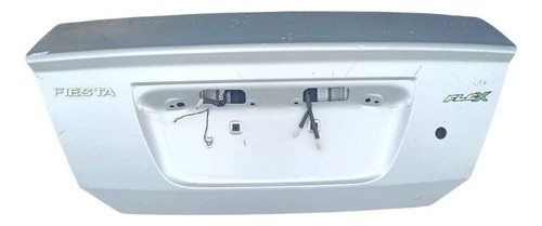 Tampa Traseira Ford Fiesta Sedan 2004  2005 2006 A 2012 Prateado - Imagem 3