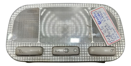 Luz De Teto Central Cort Peugeot 307 03/11 Original