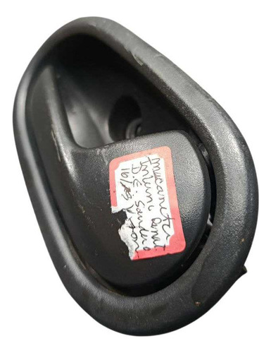 Maçaneta Interna  D.e Renault Sandero 2016/2019 Preto Dianteira - Imagem 3