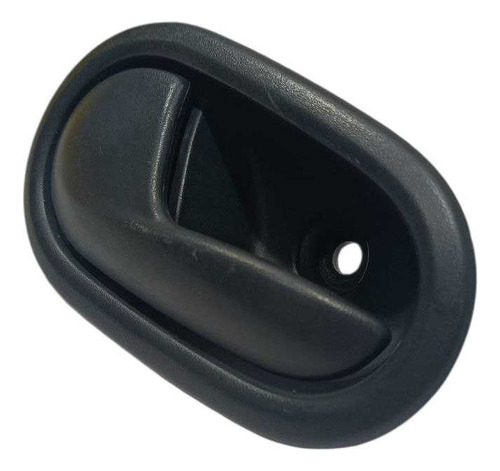 Maçaneta Interna Lado Esquerdo Sandero 2018 Preto Dianteira