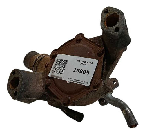 Bomba D'agua Para Blazer 4.3 V6 2000 2001 Gasolina - Imagem 4