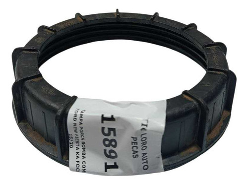 Tampa Porca Bomba Comb. Ford New Fiesta Ka Focus 15/20 Preto