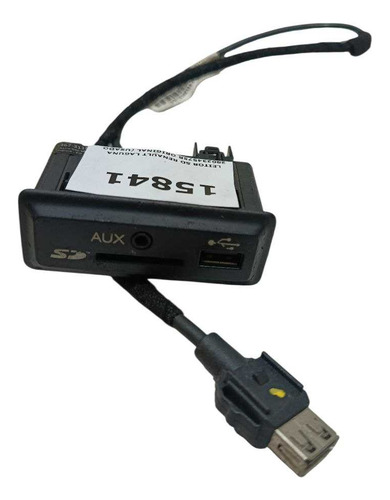 Leitor Sd Renault Laguna 280234575r Original  Preto