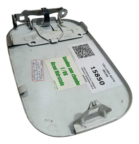 Pórtinhola Do Tanque Renault Sandero 2014  Branco Branco 2014