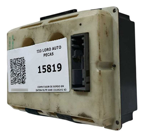 Computador De Bordo Gm Zafira Elite 2005 13106242 Ad Preto - Imagem 7