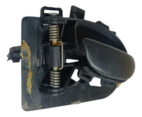 Maçaneta Interna Diant Esquerda Peugeot 206-207 2001-2012 Preto Dianteira - Imagem 3