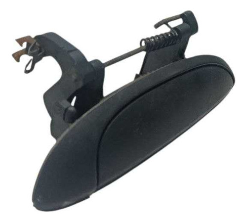 Puxador Ext. Diant. Direito Renault Clio 1999-2008 Preto Dianteira