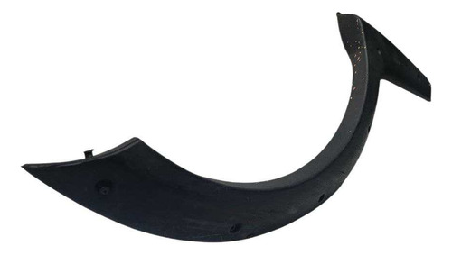 Moldura Paralama Tras. Esq. C/detalhe Fiat Strada 2001-2007 Preto - Imagem 7