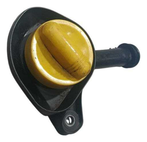 Bocal Óleo Do Motor 1.0 16v Renault Clio Logan 2010 Preto - Imagem 3