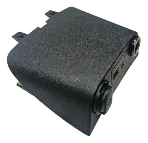 Moldura Acabamento Tomada 2 Usb 12v Veloster 2011-2013 Preto - Imagem 2
