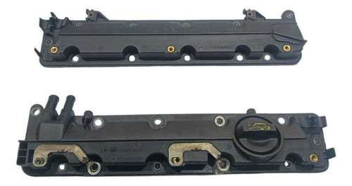 Par Tampa De Válvula Peugeot 406 2.0 16v 2001 9629000180 Preto - Imagem 6