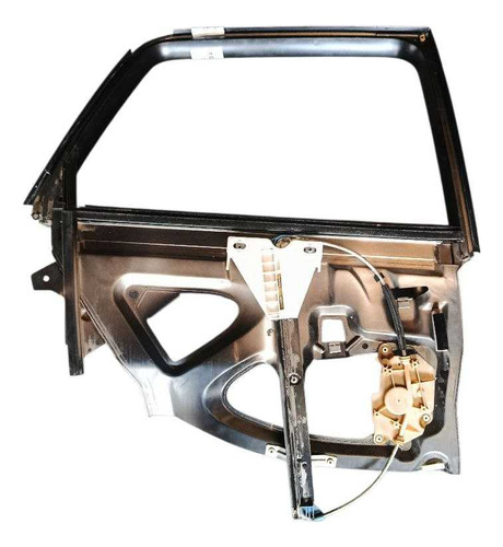 Armação Porta Tras. Direita Audi A3 2002 8l4839754 Preto - Imagem 6