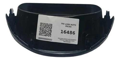 Moldura Painel Instrumento Renault Kwid 2017-2021 682409349r Preto - Imagem 5
