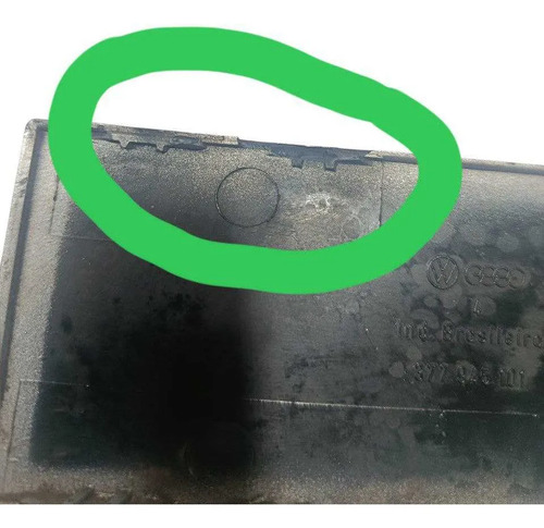 Mold.inf.lanterna T/e C/detalhe Gol Saveiro G2 G3 1994-2006 Esquerdo/motorista Cinza - Imagem 4