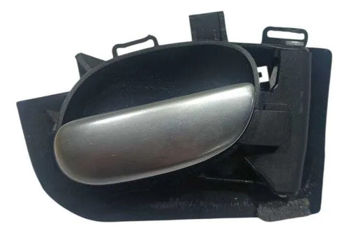 Maçaneta Int. L/d Diant. Ou Tras. Peugeot 206 207 2006-12 Preto Dianteira