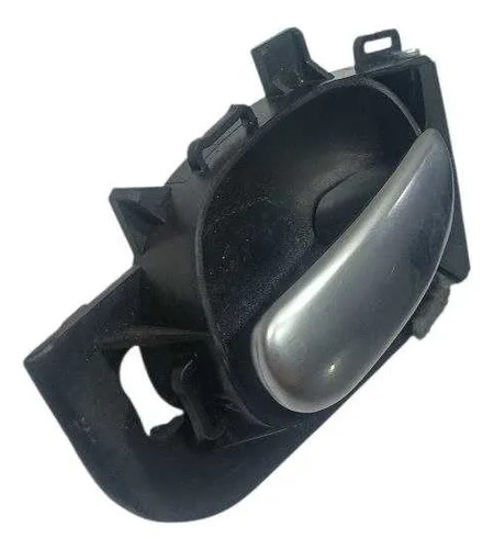 Maçaneta Int. L/d Diant. Ou Tras. Peugeot 206 207 2006-12 Preto Dianteira - Imagem 2