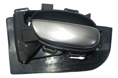 Maçaneta Int. L/e Diant. Ou Tras. Peugeot 206 207 2006-12 Preto Dianteira