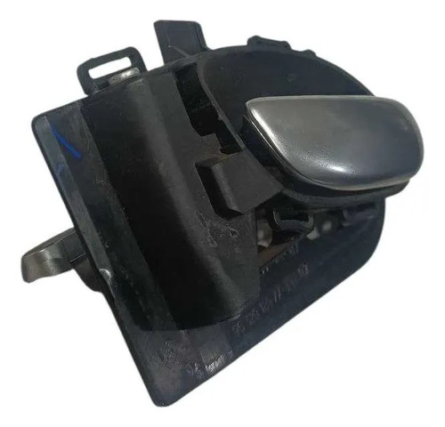 Maçaneta Int. L/e Diant. Ou Tras. Peugeot 206 207 2006-12 Preto Dianteira - Imagem 3