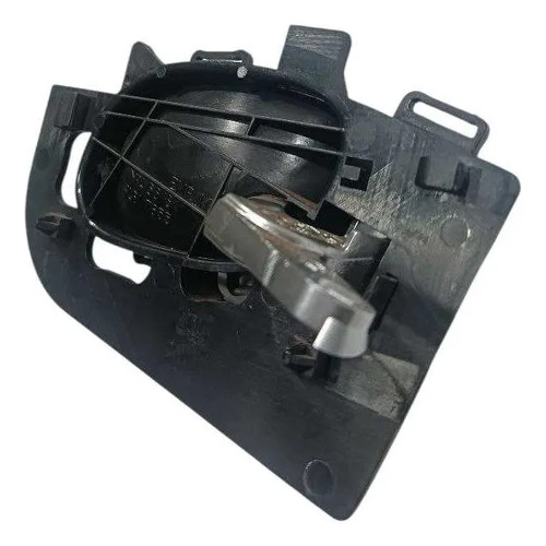 Maçaneta Int. L/e Diant. Ou Tras. Peugeot 206 207 2006-12 Preto Dianteira - Imagem 4