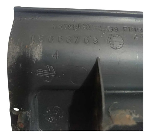 Soleira Porta Tras. Esquerda Chevrolet Blazer 1995-2011 Preto - Imagem 6