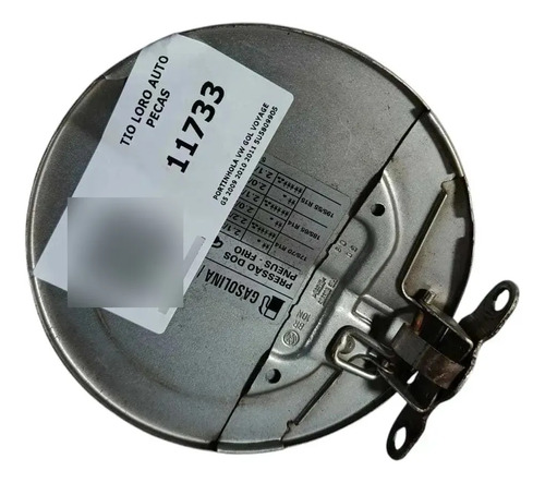 Portinhola Do Tanque Vw Gol Voyage 2009-2023 5u5809905 Prateado 2023 - Imagem 3