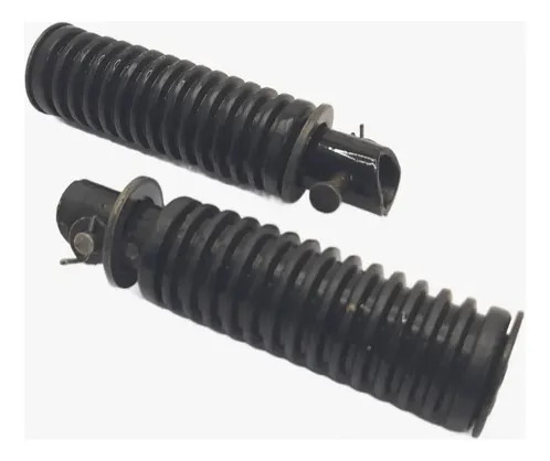 Par De Pedaleiras Preto - Imagem 9