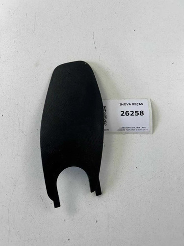 Acabamento Volante Lado Direito Fiat Argo 1.0 3cc 2023 Preto Lisa - Imagem 3