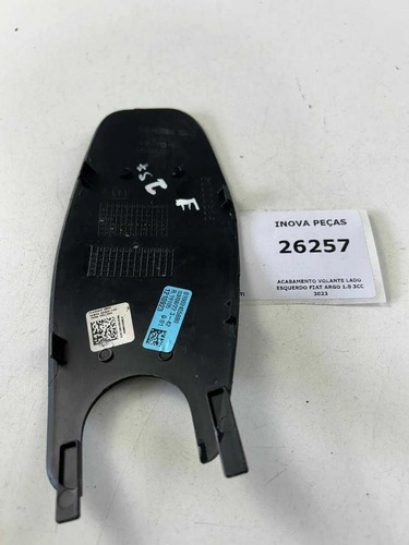 Acabamento Volante Lado Esquerdo Fiat Argo 1.0 3cc 2023 Preto Lisa - Imagem 4