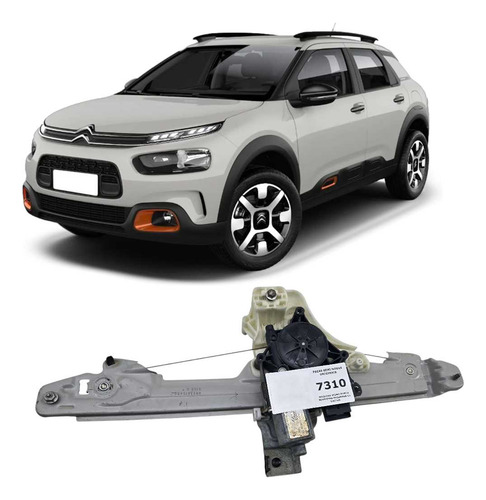 Maquina Vidro Porta Dianteira Esquerda C4 Cactus - Imagem 1